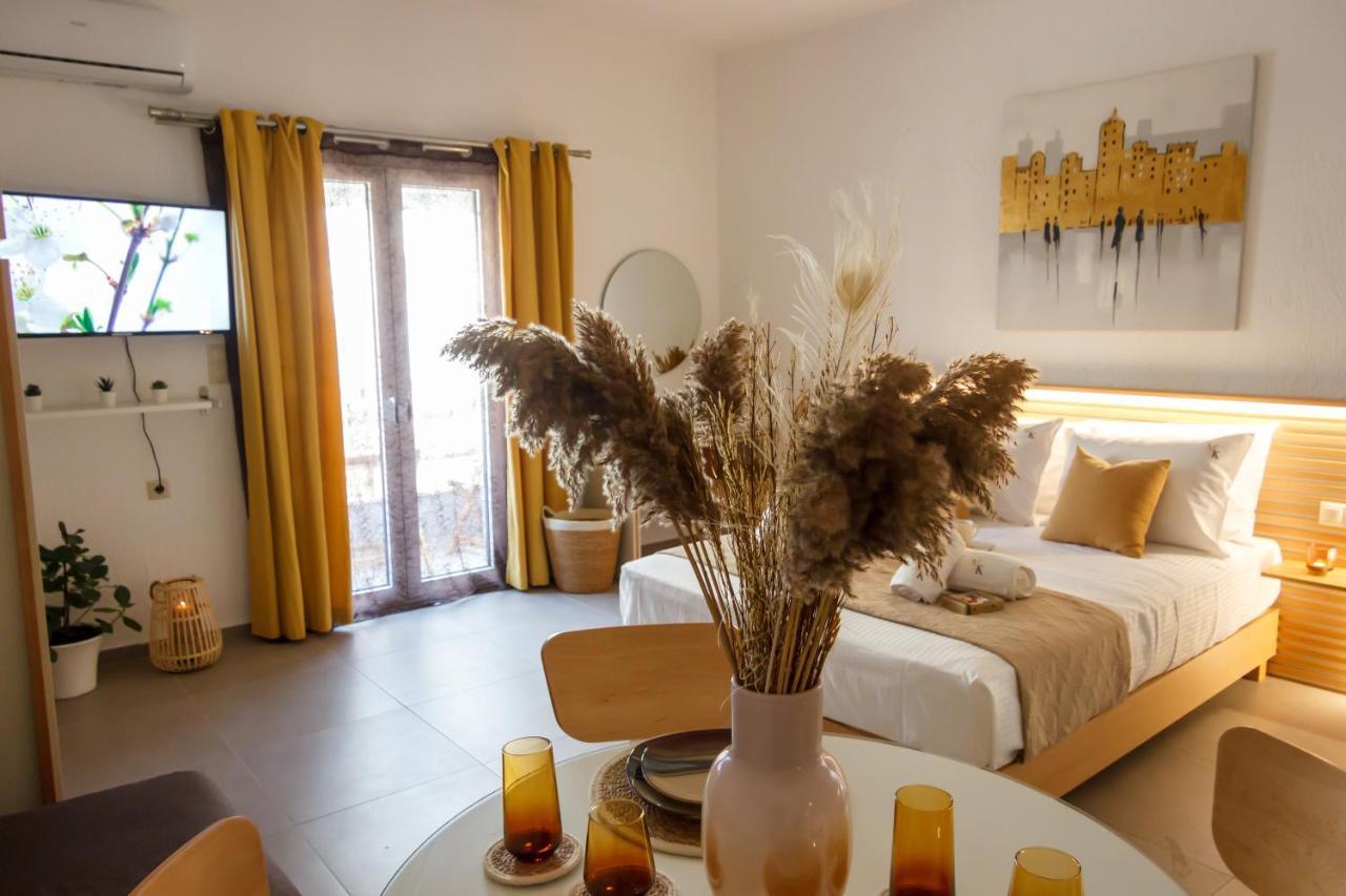 Mk Lux Suites - Steps To Beach Агиос-Николаос Экстерьер фото